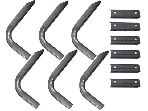 Lund 10-12 Chevy Colorado Ext. Cab EZ Running Board Mounting Bracket Kit - Brite thumbnail 5
