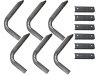 Lund 10-12 Chevy Colorado Ext. Cab EZ Running Board Mounting Bracket Kit - Brite thumbnail 7