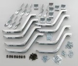 Lund 92-00 Chevy CK Crew Cab EZ Running Board Mounting Bracket Kit - Brite thumbnail 1