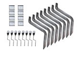 Lund 96-99 Chevy Tahoe EZ Running Board Mounting Bracket Kit - Brite thumbnail 5