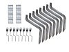 Lund 96-99 Chevy Tahoe EZ Running Board Mounting Bracket Kit - Brite thumbnail 8