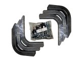 Lund 97-04 Dodge Dakota Quad Cab EZ Running Board Mounting Bracket Kit - Brite thumbnail 3