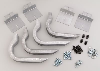 Lund 97-04 Ford F-150 Std. Cab EZ Running Board Mounting Bracket Kit - Brite
