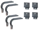 Lund 97-04 Ford F-150 Std. Cab EZ Running Board Mounting Bracket Kit - Brite thumbnail 3