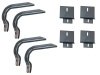 Lund 97-04 Ford F-150 Std. Cab EZ Running Board Mounting Bracket Kit - Brite thumbnail 7