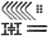 Lund 98-10 Ford Ranger SuperCab EZ Running Board Mounting Bracket Kit - Brite thumbnail 1