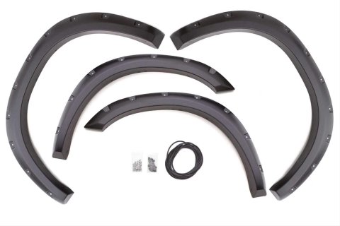 Lund 09-14 Ford F-150 (Excl Raptor) RX-Rivet Style Smooth Elite Series Fender Flares - Black (4 Pc.) thumbnail 3