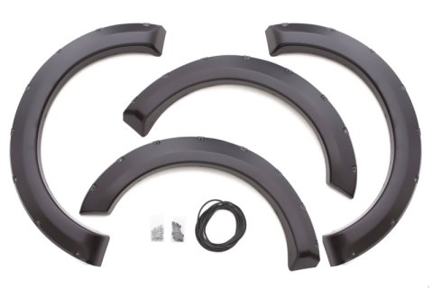 Lund 09-14 Ford F-150 (Excl Raptor) RX-Rivet Style Smooth Elite Series Fender Flares - Black (4 Pc.) thumbnail 4