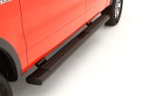 Lund 07-17 Chevy Silverado 1500 Ext. Cab 6in. Oval Straight Black Nerf Bars - Black thumbnail 8
