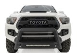 Lund 16-17 Toyota Tacoma Revolution Bull Bar - Black thumbnail 4
