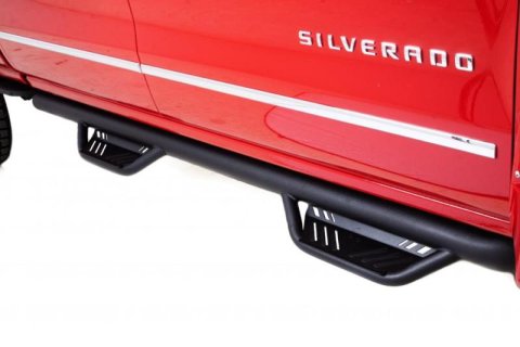 Lund 15-17 Chevy Colorado Ext. Cab Terrain HX Step Nerf Bars - Black thumbnail 5