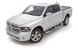 Lund 09-15 Dodge Ram 1500 Crew Cab (Built Before 7/1/15) 5in. Oval Bent Nerf Bars - Chrome thumbnail 4