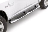 Lund 09-15 Dodge Ram 1500 Crew Cab (Built Before 7/1/15) 5in. Oval Bent Nerf Bars - Chrome thumbnail 5