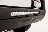 Lund 04-18 Ford F-150 (Excl. Heritage) Bull Bar w/Light & Wiring - Black thumbnail 7