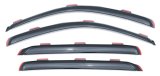 Lund 2017 Nissan Titan Crew Cab Ventvisor Elite Window Deflectors - Smoke (4 Pc.) thumbnail 4