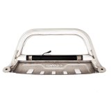Lund 09-17 Dodge Ram 1500 (Excl. Rebel Models) Bull Bar w/Light & Wiring - Polished thumbnail 7