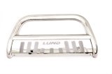 Lund 11-17 Chevy Silverado 2500 Bull Bar w/Light & Wiring - Polished thumbnail 2
