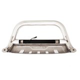 Lund 11-17 Chevy Silverado 2500 Bull Bar w/Light & Wiring - Polished thumbnail 7