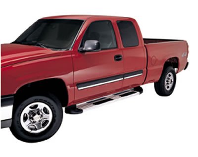 Lund 00-05 GMC Yukon (70in w/Fender Flares) TrailRunner Extruded Multi-Fit Running Boards - Black