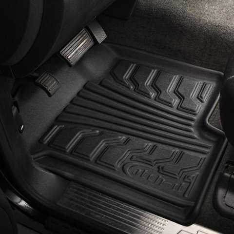 Lund 09-17 Dodge Ram 1500 Catch-It Floormat Front Floor Liner - Black (2 Pc.) thumbnail 1