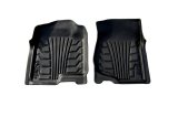 Lund 15-17 Chevy Silverado 2500 Crew Cab Catch-It Floormat Front Floor Liner - Black (2 Pc.) thumbnail 5