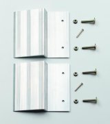 Lund Universal Ramp Kit For 2X8in To 2X10in Planks 9X7.5X2.25in - Silver thumbnail 4