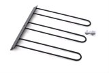 Lund Universal Cargo Bike Attachment 20x60 Non-Folding Steel Carrier - Black thumbnail 1