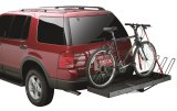 Lund Universal Cargo Bike Attachment 20x60 Non-Folding Steel Carrier - Black thumbnail 2