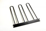 Lund Universal Cargo Bike Attachment 20x60 Non-Folding Steel Carrier - Black thumbnail 3