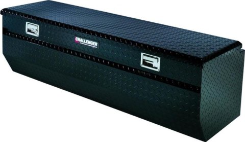 Lund 67-99 Chevy CK Challenger Tool Box - Black thumbnail 2