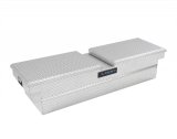 Lund 67-99 Chevy CK Ultima Dual Lid Gull Wing Crossover Tool Box - Brite thumbnail 1