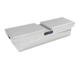 Lund 67-99 Chevy CK Ultima Dual Lid Gull Wing Crossover Tool Box - Brite thumbnail 2