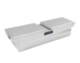 Lund 67-99 Chevy CK Ultima Dual Lid Gull Wing Crossover Tool Box - Brite thumbnail 3