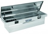 Lund 67-99 Chevy CK Ultima Single Lid Crossover Tool Box - Brite thumbnail 5