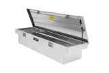 Lund 67-99 Chevy CK Ultima Single Lid Crossover Tool Box - Brite thumbnail 6