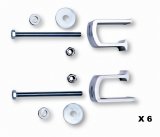 Lund Universal (Storage Box Mounting Kit Display(6 Of P/N 954100) Tool Box Mounting Kit - Brite thumbnail 2