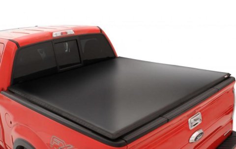 Lund 15-18 Ford F-150 (5.5ft. Bed) Genesis Tri-Fold Tonneau Cover - Black thumbnail 5