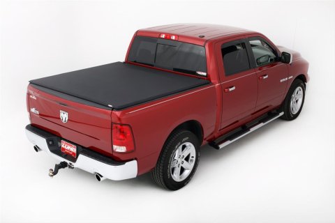 Lund 02-17 Dodge Ram 1500 (5.5ft. Bed) Genesis Elite Tri-Fold Tonneau Cover - Black thumbnail 1