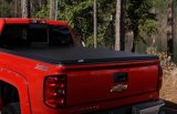 LUND Hard-Fold Tonneau Covers 969163 Cover, Hard-Fold, Folding, Vinyl/Aluminum, Black, Chevy, GMC, 8 ft. Truck Bed Length, Each thumbnail 4