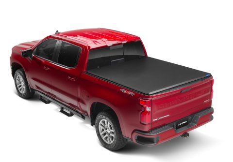 Lund 15-17 Chevy Colorado Fleetside (6ft. Bed) Hard Fold Tonneau Cover - Black thumbnail 6