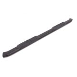 Lund 07-17 Chevy Silverado 1500 Crew Cab 5in. Oval Curved Steel Nerf Bars - Black thumbnail 3
