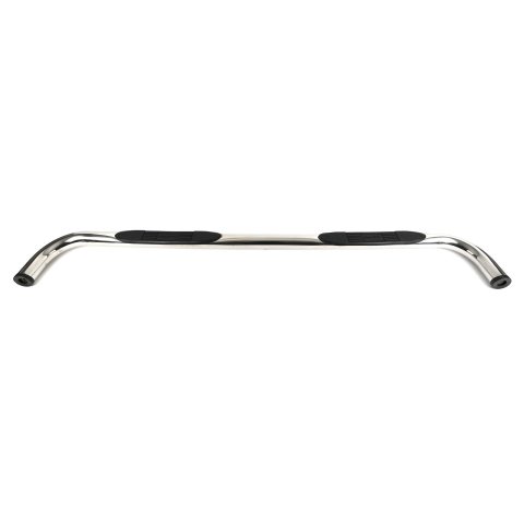 Lund 01-13 Chevy Silverado 1500 Crew Cab (Body Mount) 3in. Round Bent SS Nerf Bars - Polished thumbnail 3