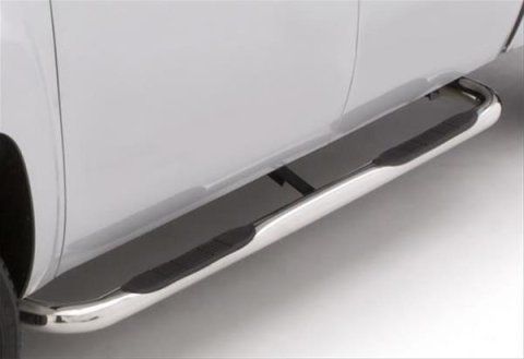 Lund 04-08 Ford F-150 SuperCab (Excl. 04 Heritage) 3in. Round Bent SS Nerf Bars - Polished thumbnail 2