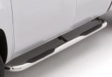 Lund 07-17 Toyota Tundra Access Cab 3in. Round Bent SS Nerf Bars - Polished thumbnail 6