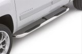 Lund 09-14 Ford F-150 SuperCab 3in. Round Bent SS Nerf Bars - Polished thumbnail 2