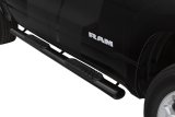 Lund 10-17 Dodge Ram 2500 Crew Cab 4in. Oval Straight Steel Nerf Bars - Black thumbnail 6