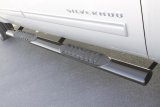 Lund 15-17 Chevy Colorado Crew Cab 5in. Oval Straight SS Nerf Bars - Polished thumbnail 5
