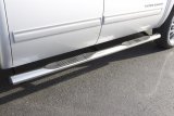 Lund 15-18 Ford F-150 SuperCrew 4in. Oval Straight SS Nerf Bars - Polished thumbnail 2
