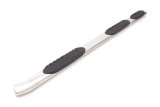 Lund 07-17 Chevy Silverado 1500 Crew Cab (5.5ft. Bed) 5in. Oval WTW SS Nerf Bars - Polished thumbnail 3