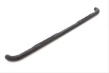 Lund 01-13 Chevy Silverado 1500 Crew Cab (Body Mount) 3in. Round Bent Steel Nerf Bars - Black thumbnail 2
